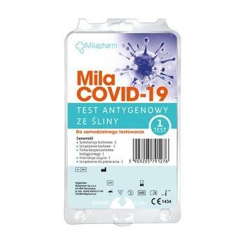 MilaCOVID-19 Szybki Test Antygenowy ze śliny