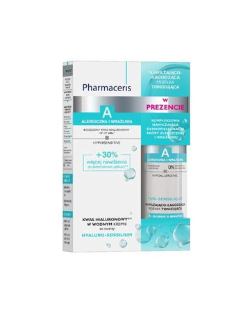 PHARMACERIS A Zestaw Hyaluro-Sensilium 40ml + Puri-Sensiliqe 100ml