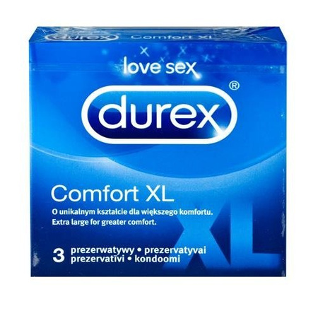Prezerwatywy DUREX Comfort XL nawil. 3szt.