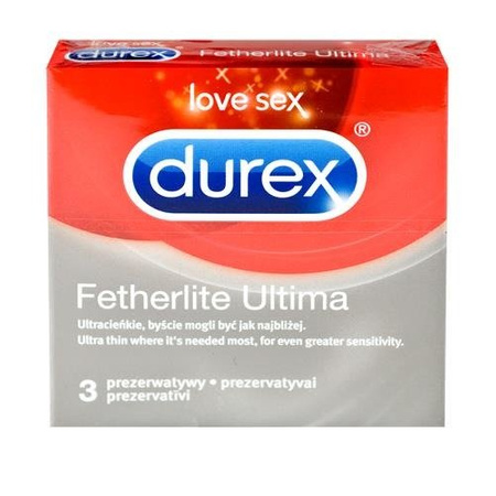 Prezerwatywy DUREX Fetherlite ultima 3szt