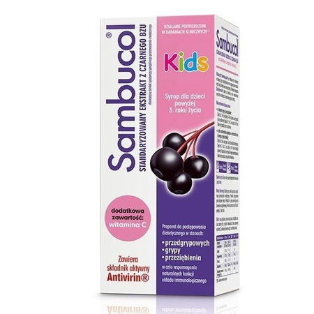 SAMBUCOL KIDS syrop 120 ml