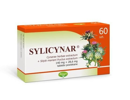 SYLICYNAR x 60 tabletek