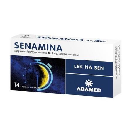 Senamina tabletki powlekane 12,5 mg, 14 sztuk