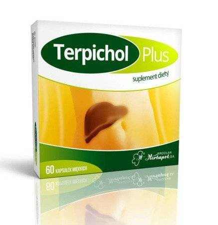 TERPICHOL Plus x 60 kapsułek
