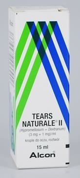 Tears Naturale II krople do oczu 15ml