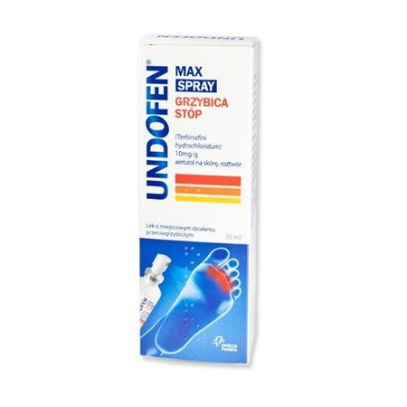 UNDOFEN MAX SPRAY 10 mg/g aerozol 30 ml
