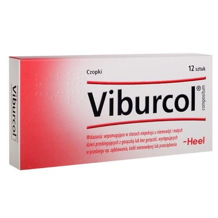 VIBURCOL COMPOSITUM x 12 czopków
